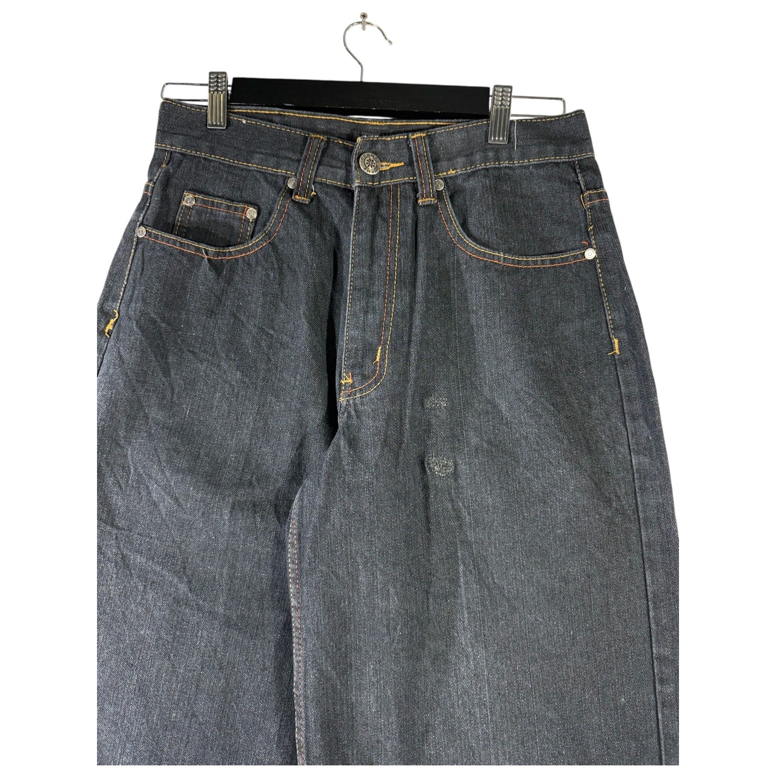 Vintage Chams Bermuda Utility Denim Shorts 30