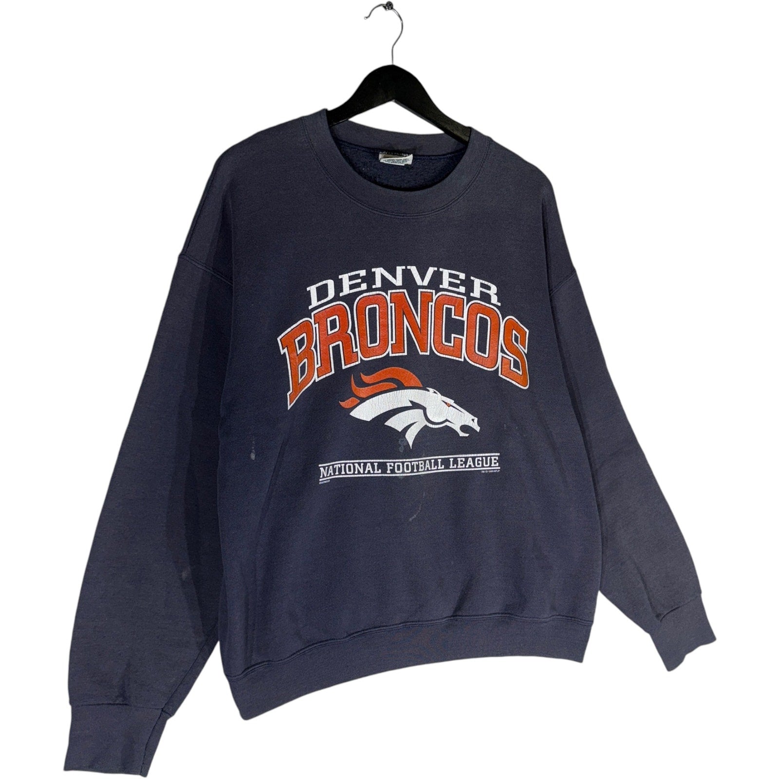 Vintage Nutmeg Denver Broncos NFL Crewneck 90s