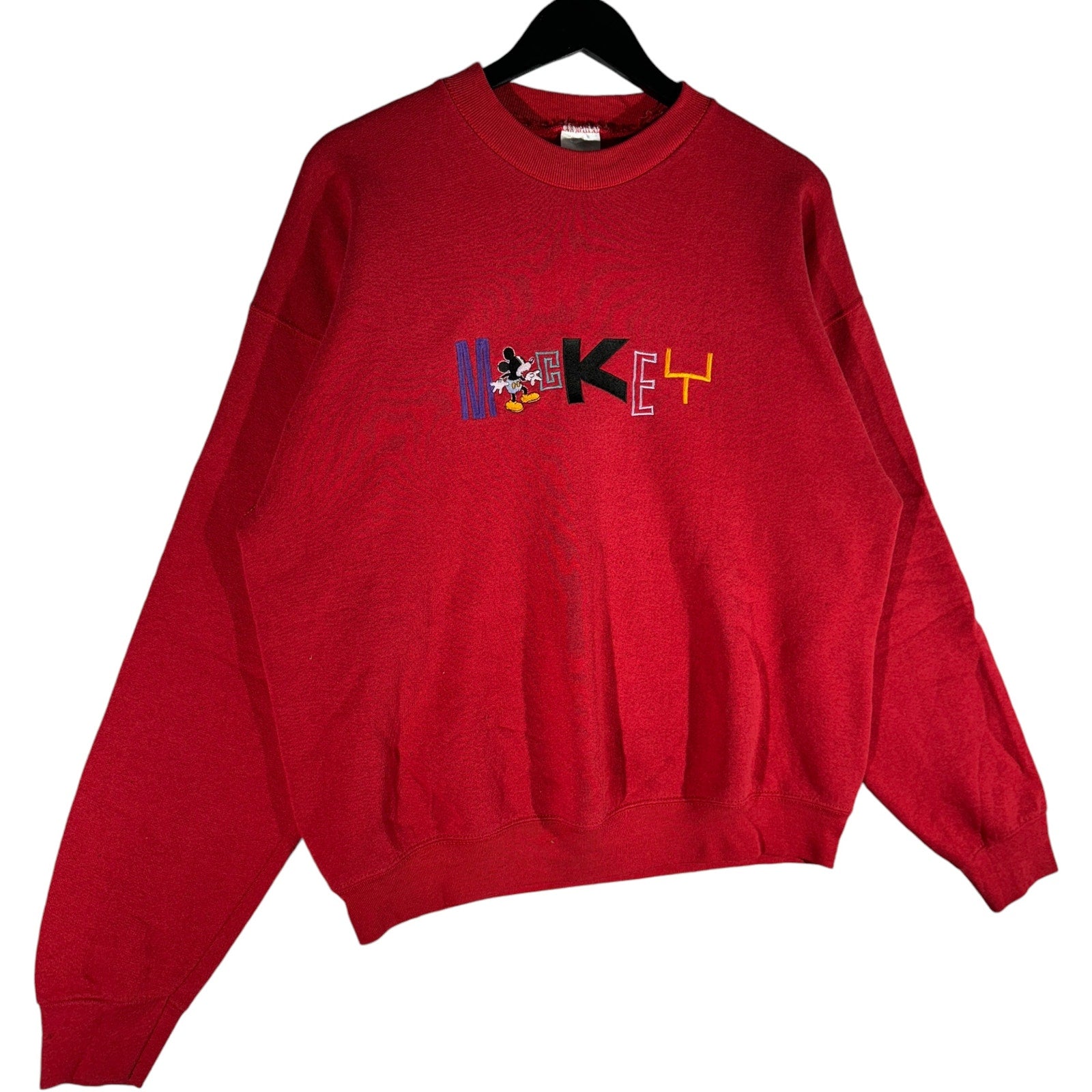 Vintage Disney Mickey Spellout Crewneck