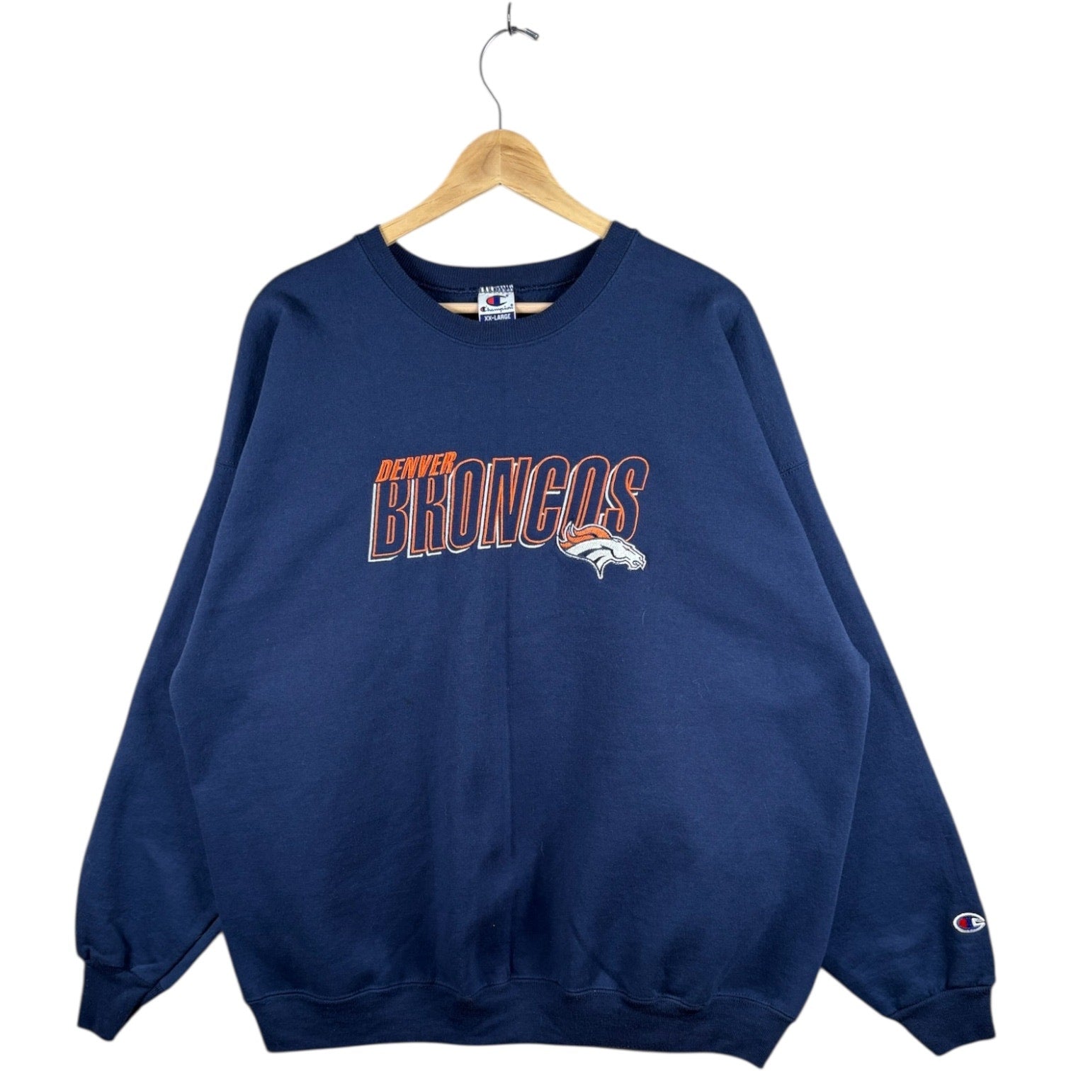 Vintage Champion Denver Broncos Pullover Crewneck