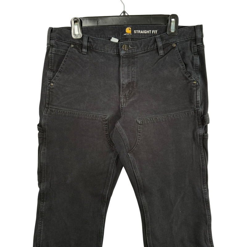Vintage Carhartt Straight Fit Double Knee Work Pants 34