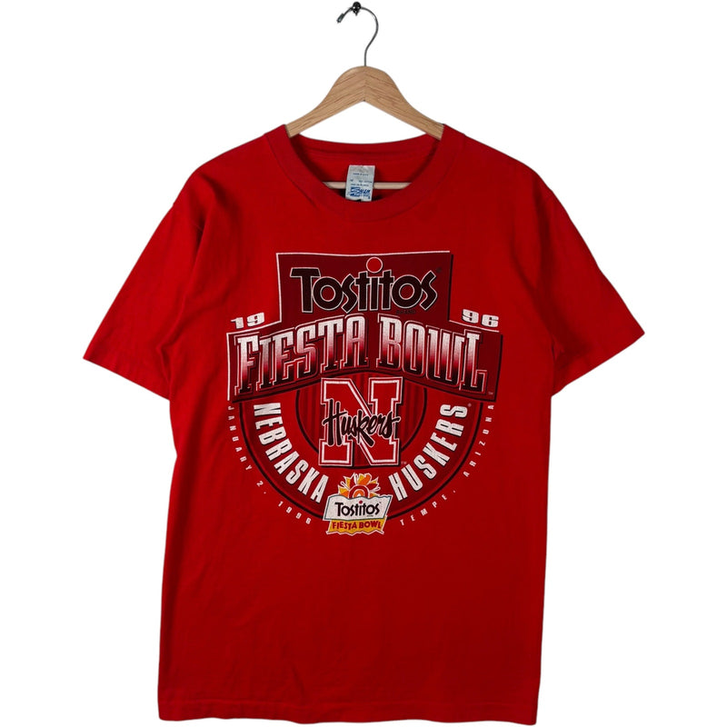 Vintage University Of Nebraska Tostitos Fiesta Bowl Tee 1996 M