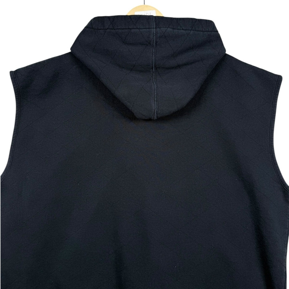 Vintage South Pole Quilted Sleeveless Hoodie