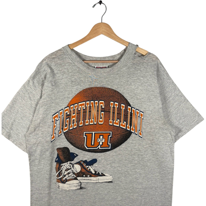 Vintage University Of Illinois Basketball University Tee