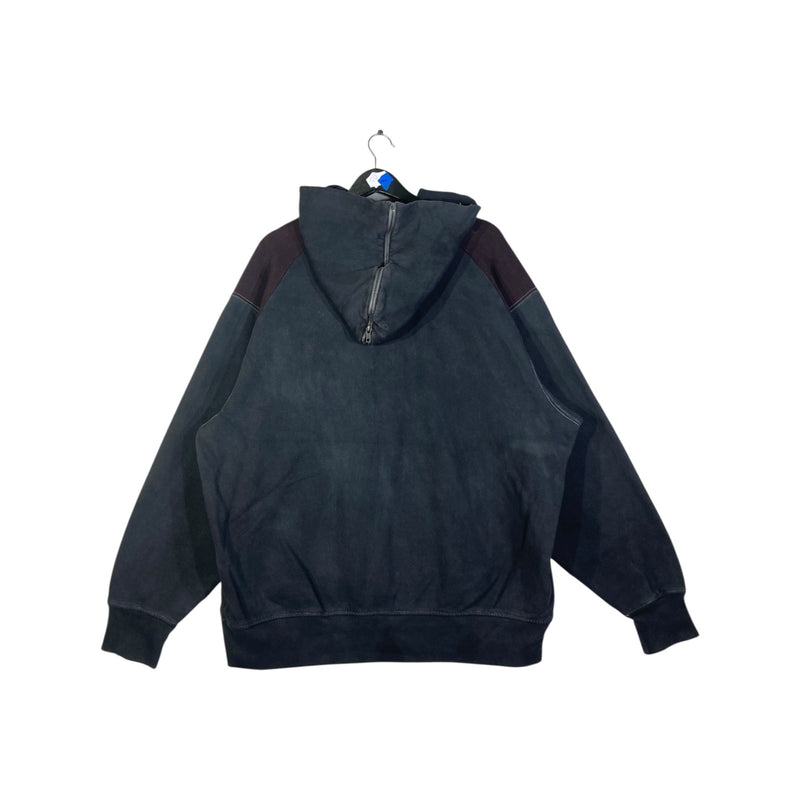 Vintage Polo Ralph Lauren Gothic Logo Full Zip Hoodie