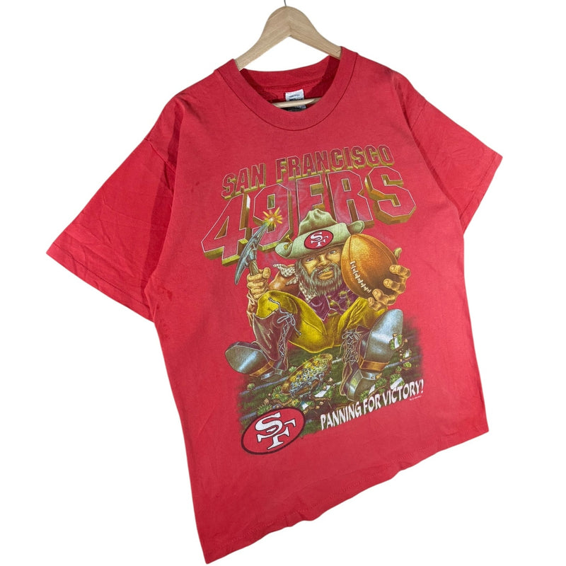 Vintage San Francisco 49ers "Panning For You" NFL T-Shirt 90s