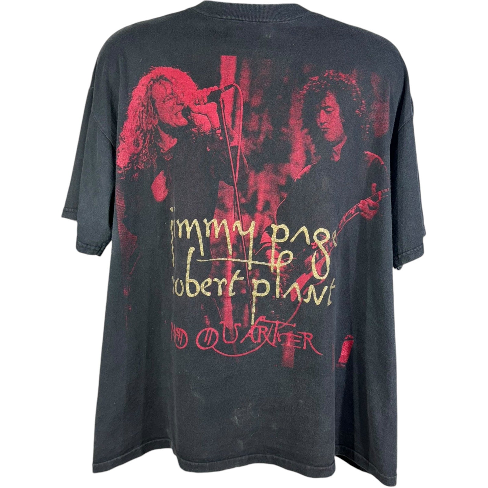 Vintage Jimmy Page & Robert Plant "No Quarter" Tour Tee