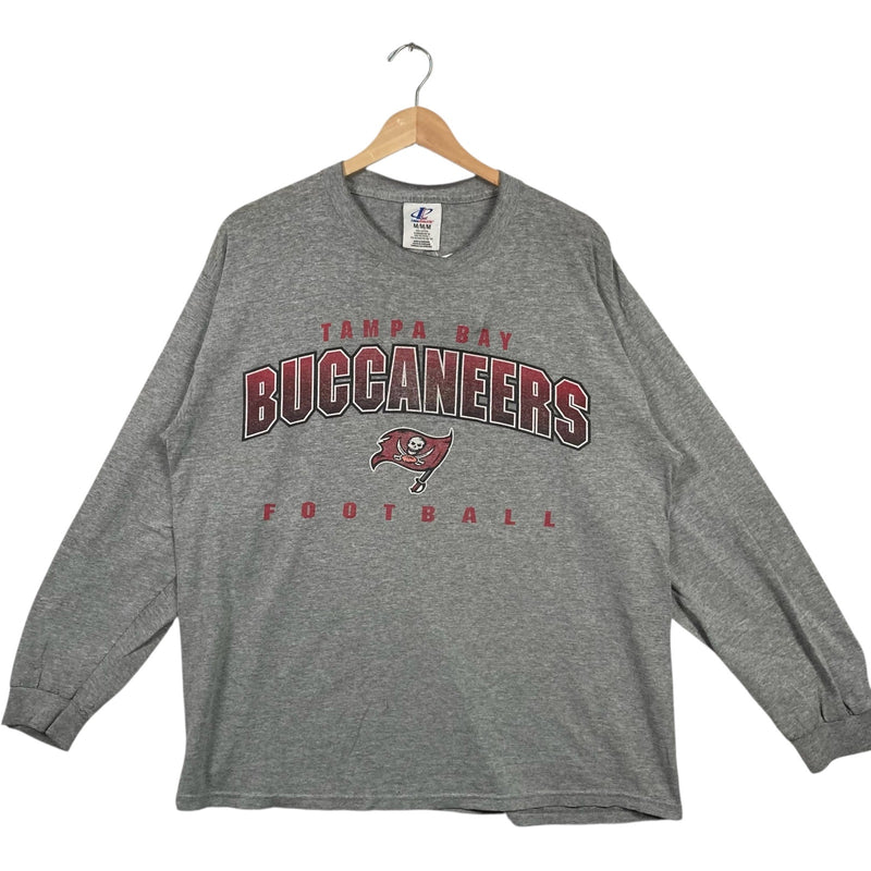 Vintage Tampa Bay Buccaneers Arch Spellout NFL Long Sleeve