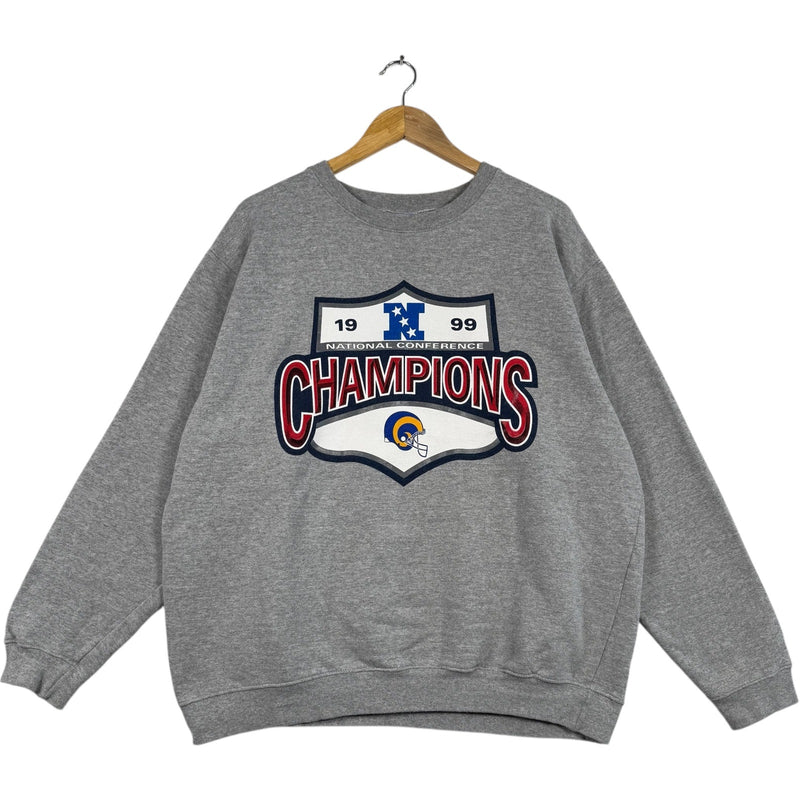 Vintage Los Angeles Rams NFC Champions Crewneck 1999