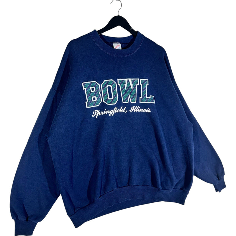 Vintage Jerzees Bowl Springfield, Illinois Crewneck