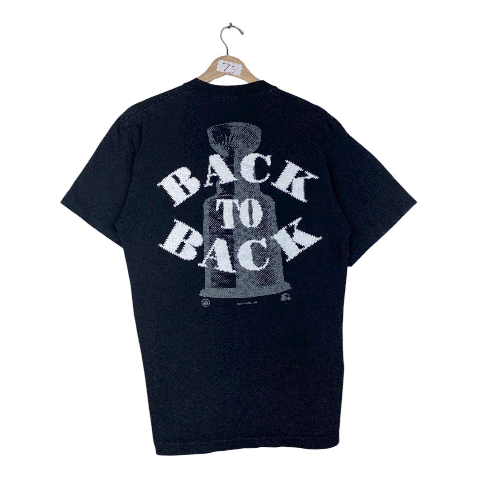 Vintage Pittsburgh Penguins Back To Back NHL T-Shirt