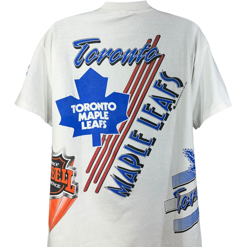 Vintage Bulletin Athletic NHL Toronto Maple Leafs AOP Tee