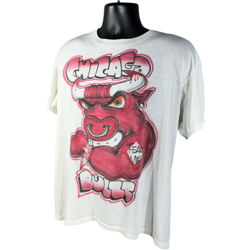 Vintage Chicago Bulls "Fear Me!" Air Brushed Tee