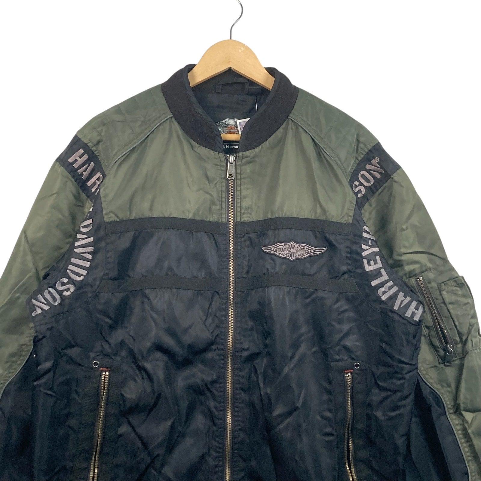 Vintage Harley Davidson Bomber Jacket