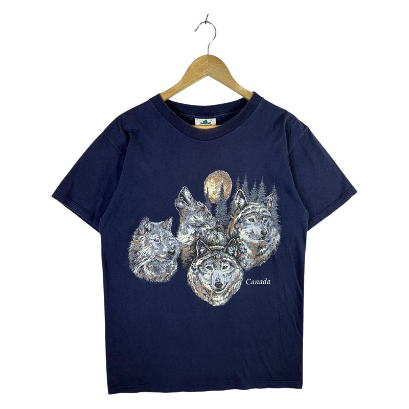 Vintage Canada Wolves Graphic T-Shirt