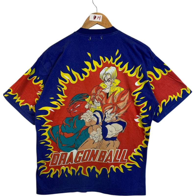 Vintage Dragon Ball Z Super Saiyan Goku Vegeta Trunks T-Shirt