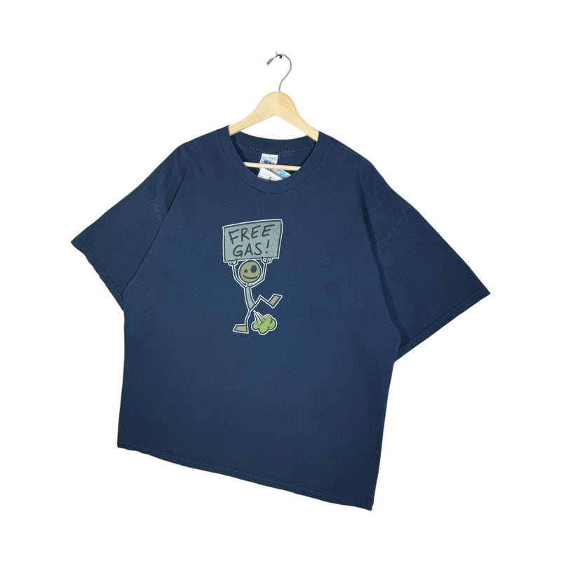 Vintage Free Gas Graphic T-Shirt