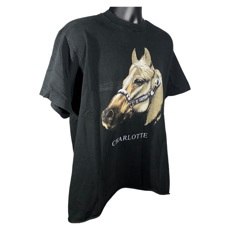 Vintage Charlotte Horse Portrait Tee