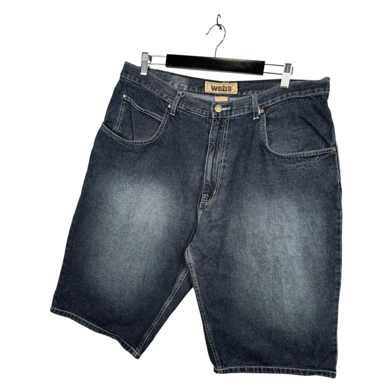 Vintage Cotton Bermuda Jean Denim Shorts 40