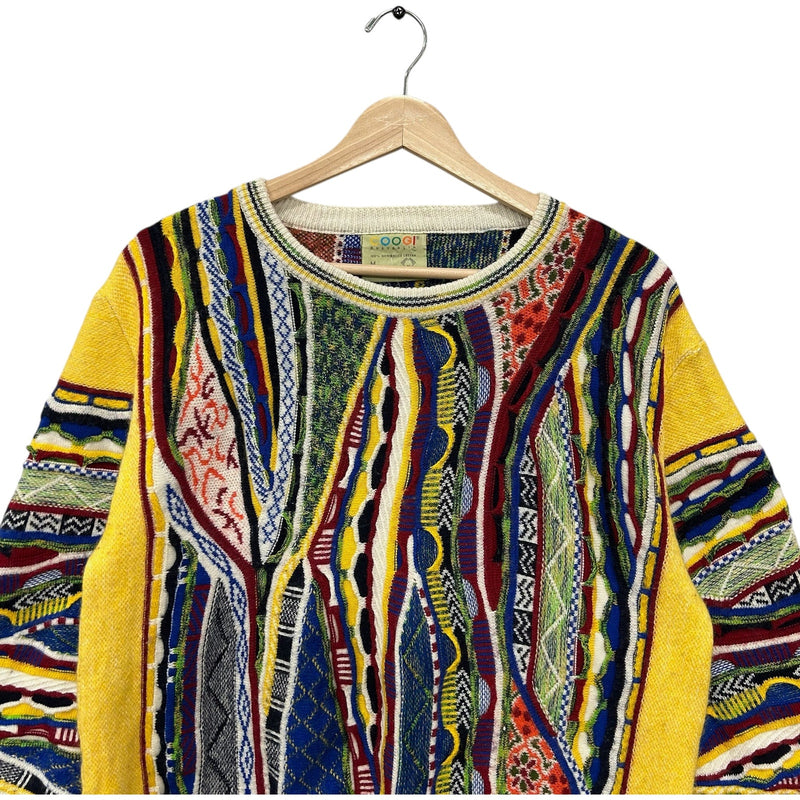 Vintage Coogi 3D Knit Sweater