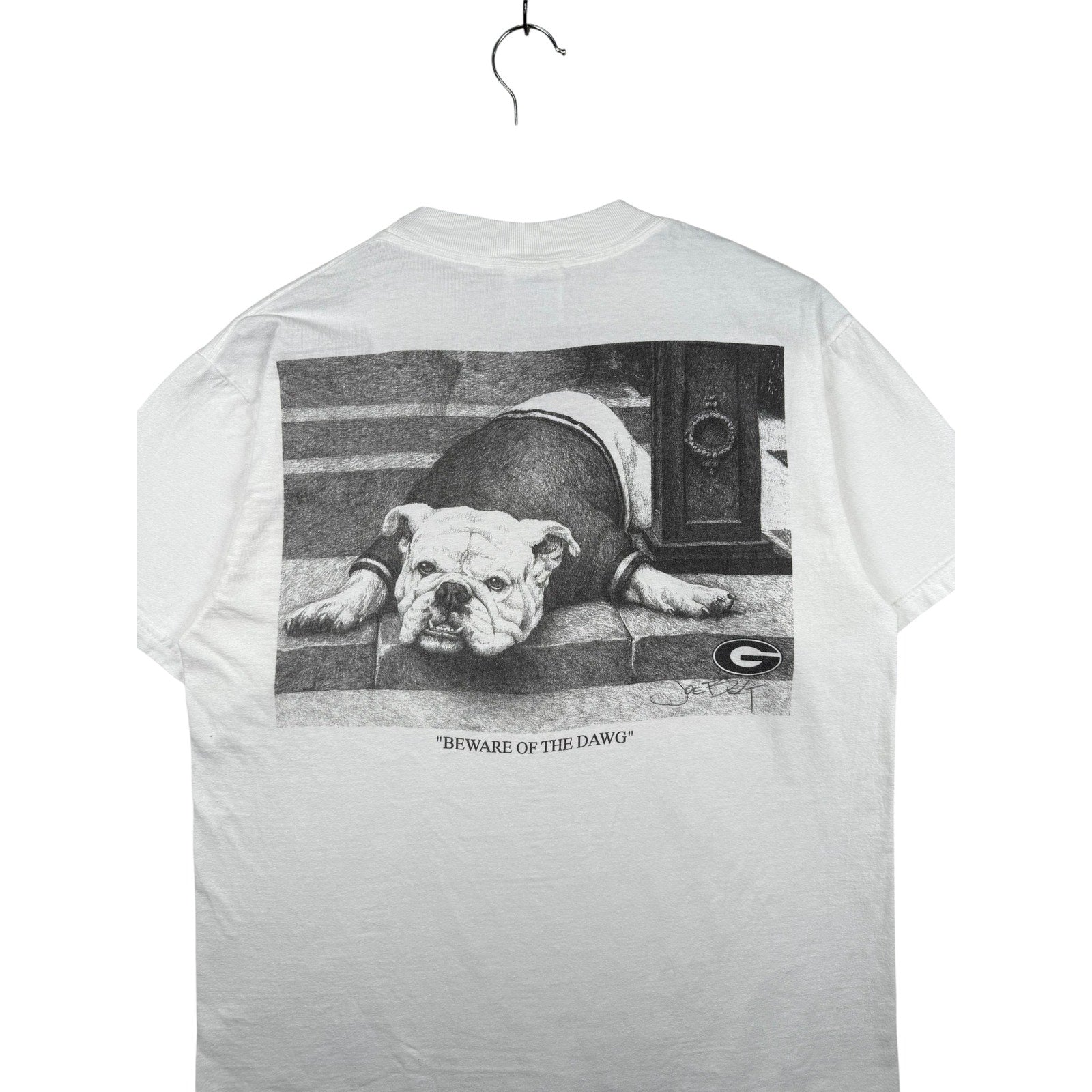 Vintage Hanes Beware Of The Dawg American Bully Short Sleeve Tee