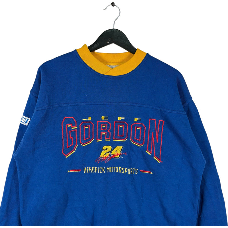 Vintage Chase Authentics Jeff Gordon Spellout Crewneck 90s