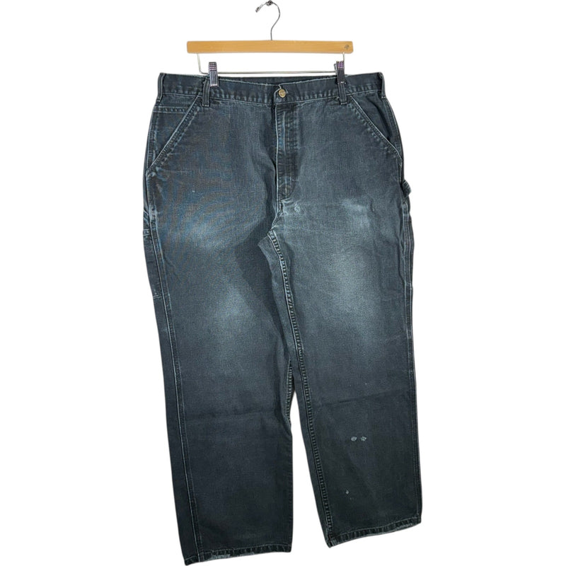 Vintage Carhartt Wide Leg Denim Carpenter Jeans 38 x 29