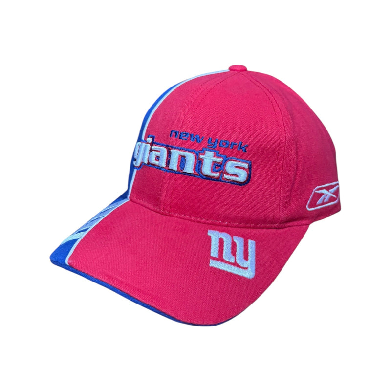 Vintage Reebok New York Giants NFL Colorblock Strapback Hat