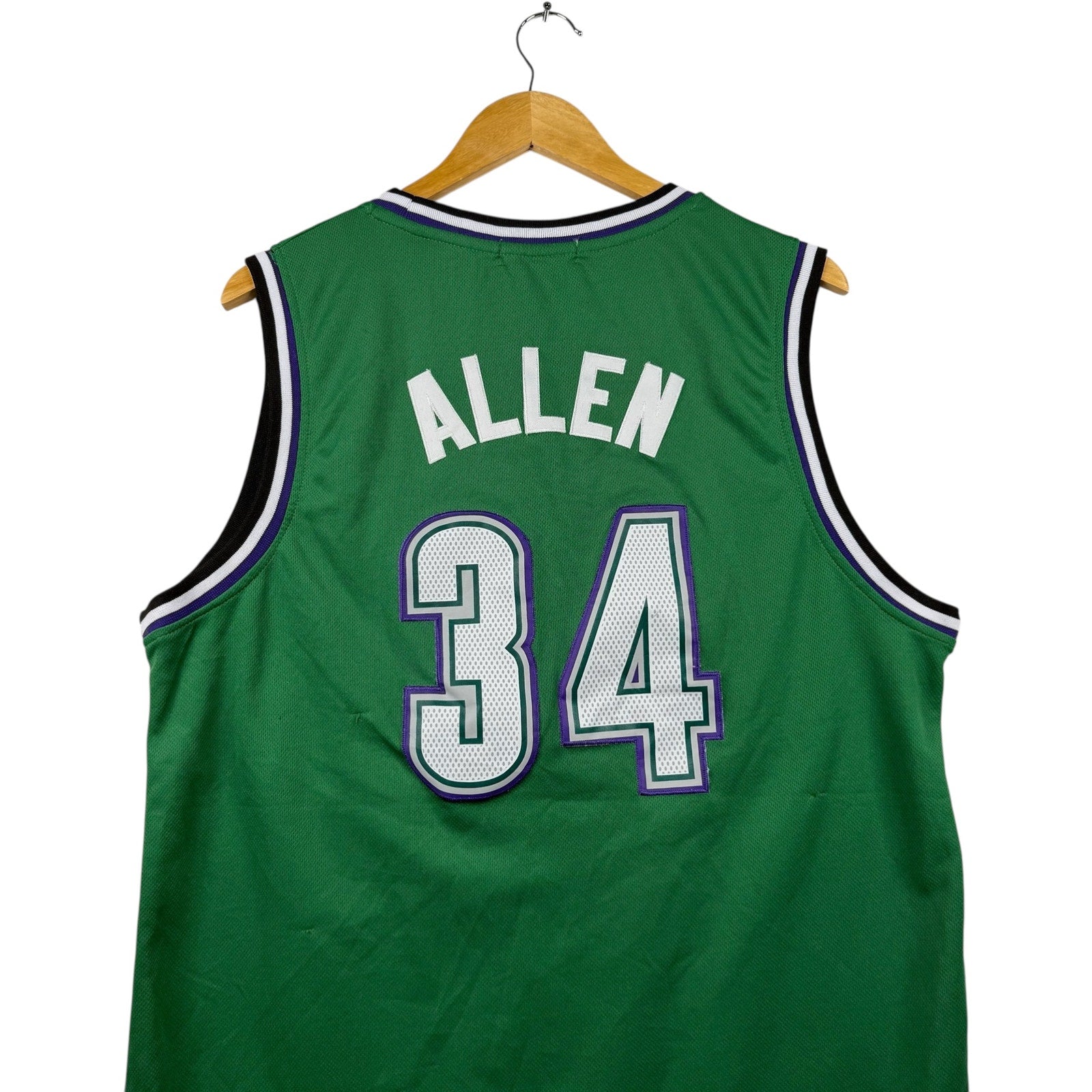 Vintage Milwaukee Bucks #34 Ray Allen NBA Jersey