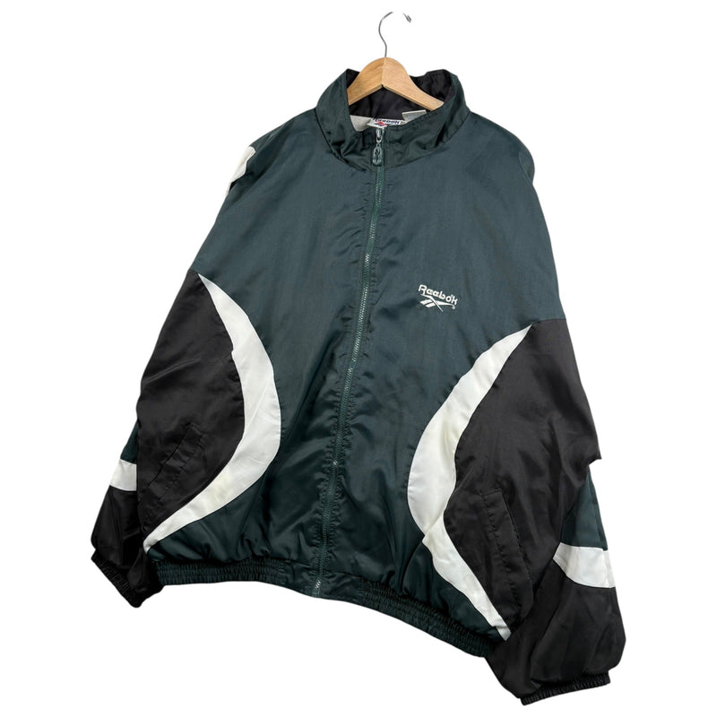 Vintage Reebok Full Zip High Neck Windbreaker