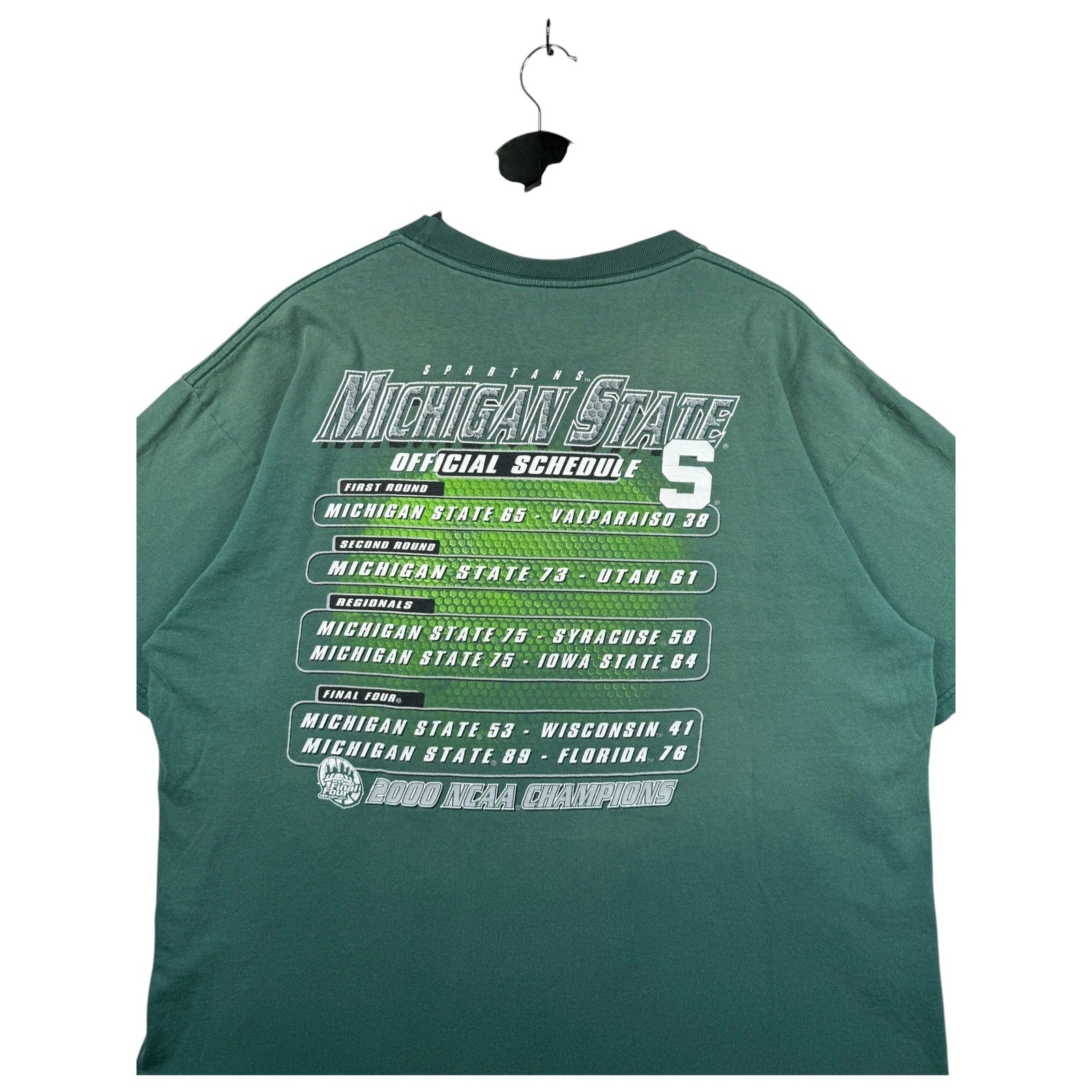 Vintage Champions Michigan State Spartan Short Sleeve T-Shirt