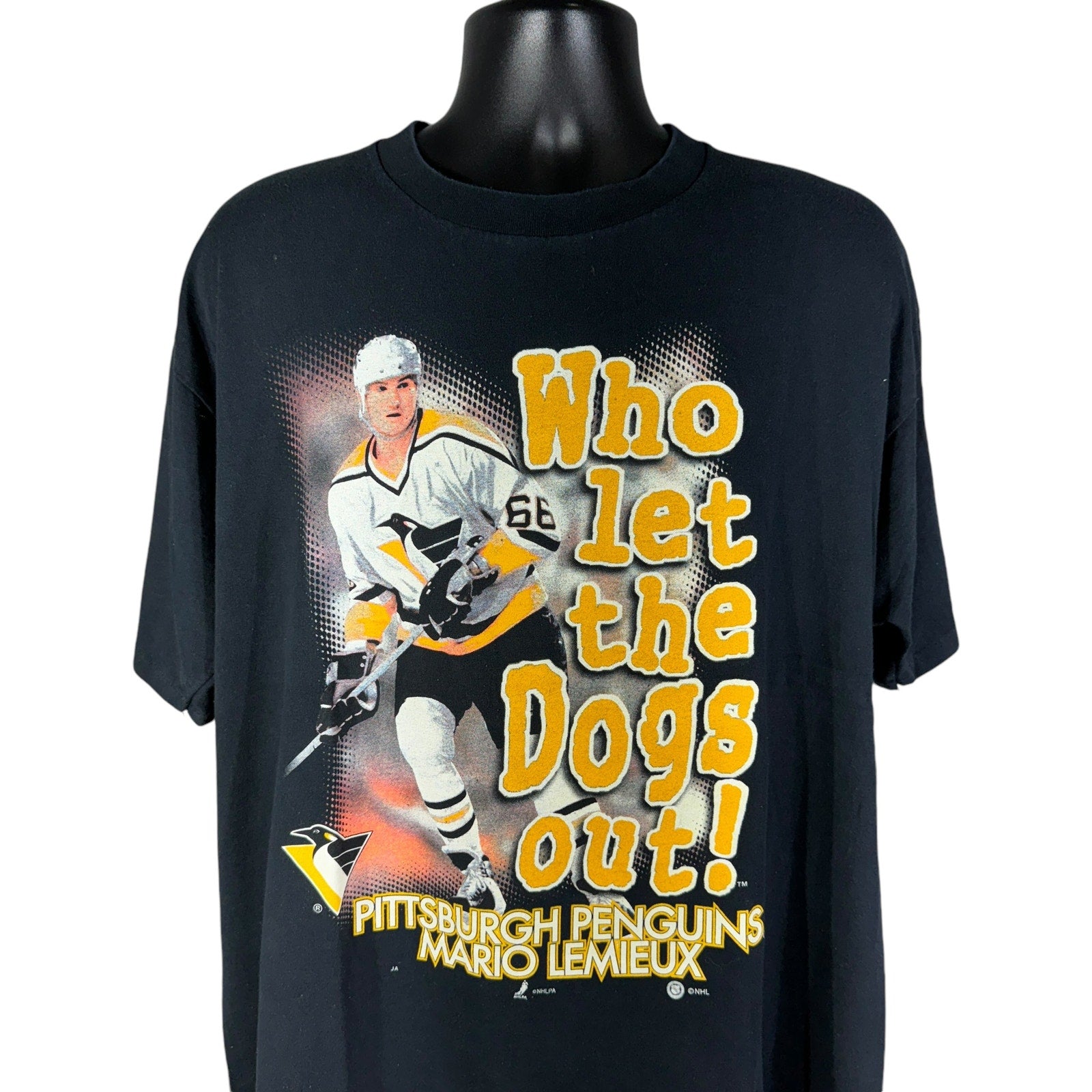 Vintage Pittsburgh Penguins Mario Lemieux Tee