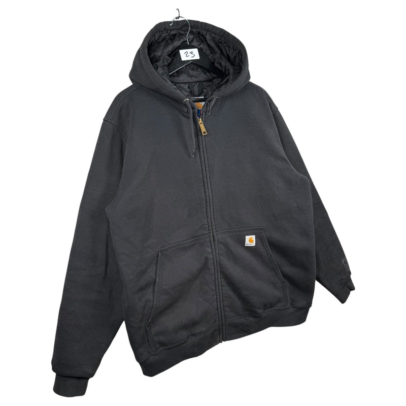 Vintage Carhartt Lined Full Zip Bomber Workwear Jacket