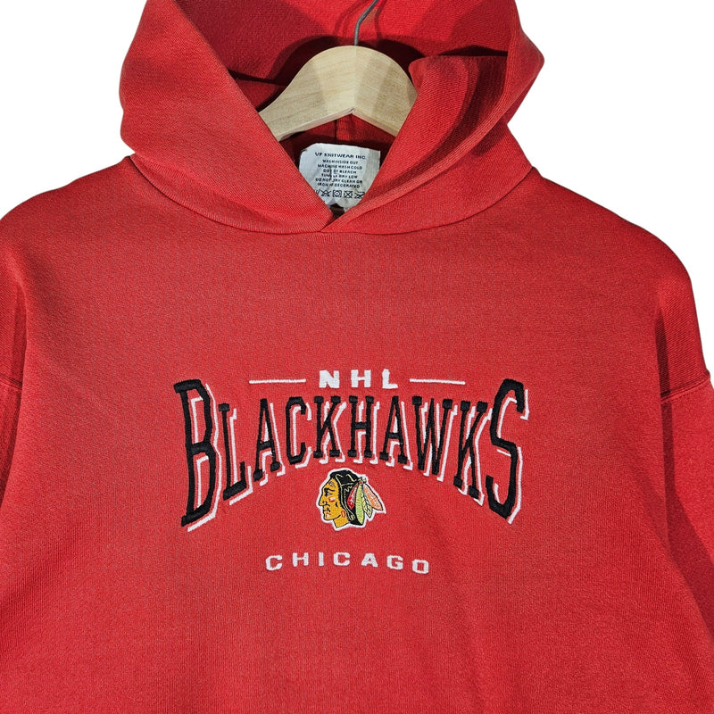 Vintage Chicago Blackhawks Team Logo Hoodie