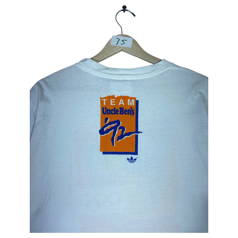 Vintage Adidas Uncle Ben's Olympics Winter Games T-Shirt 1992
