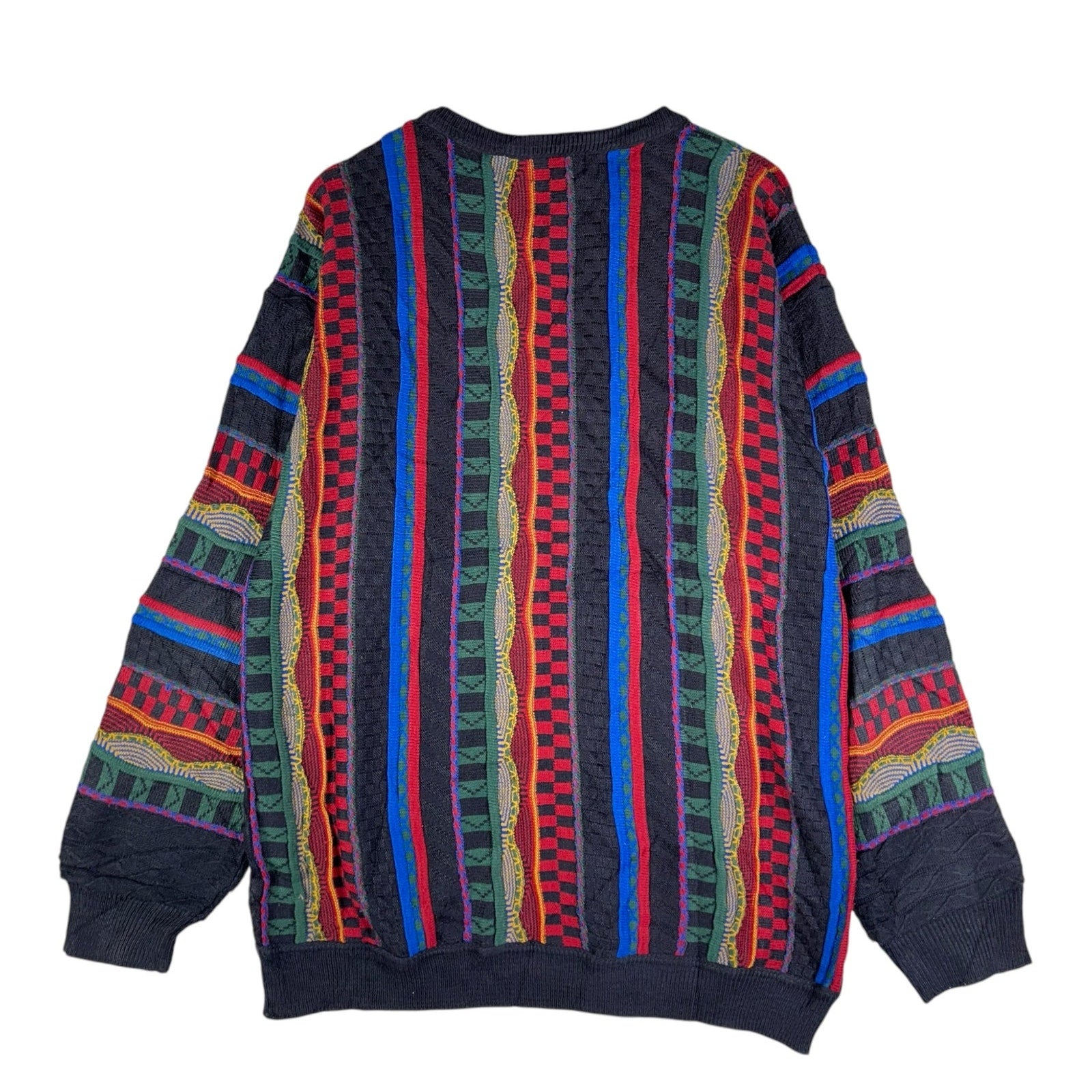 Vintage 3D Knit Sweater