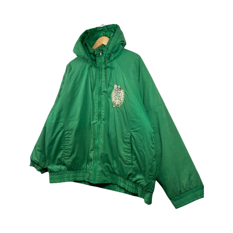 Vintage Boston Celtics NBA Full Zip Hooded Jacket