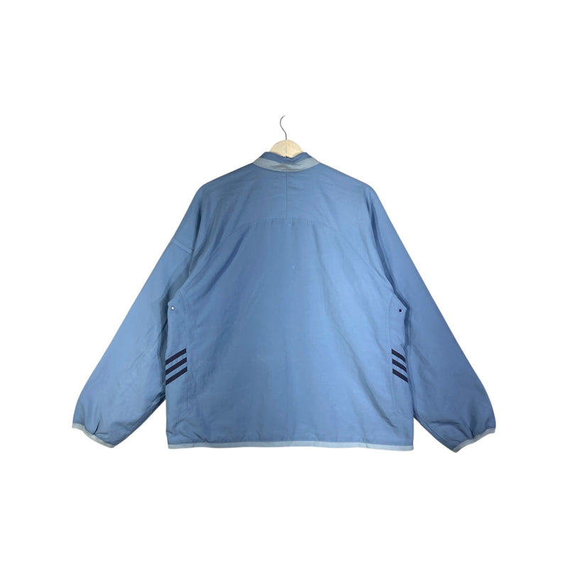 Vintage Adidas Full Zip Embroidered Logo Bomber Jacket
