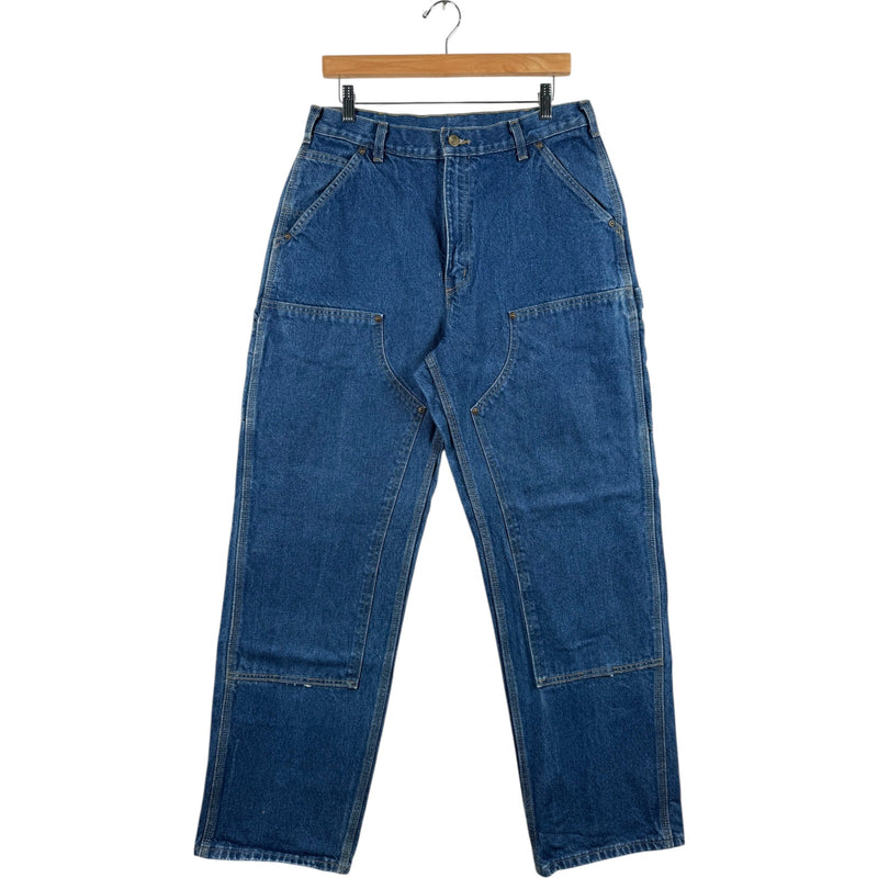 Vintage Carhartt Double Knee Denim Jeans 34 x 32