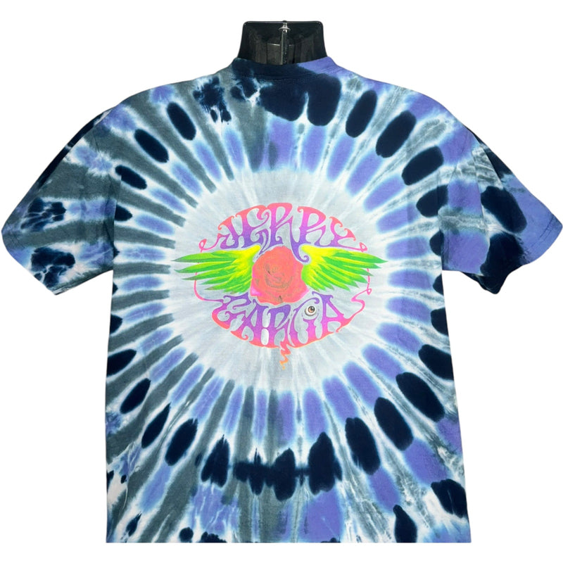 Vintage Grateful Dead Jerry Garcia Tye Dye Band Tee