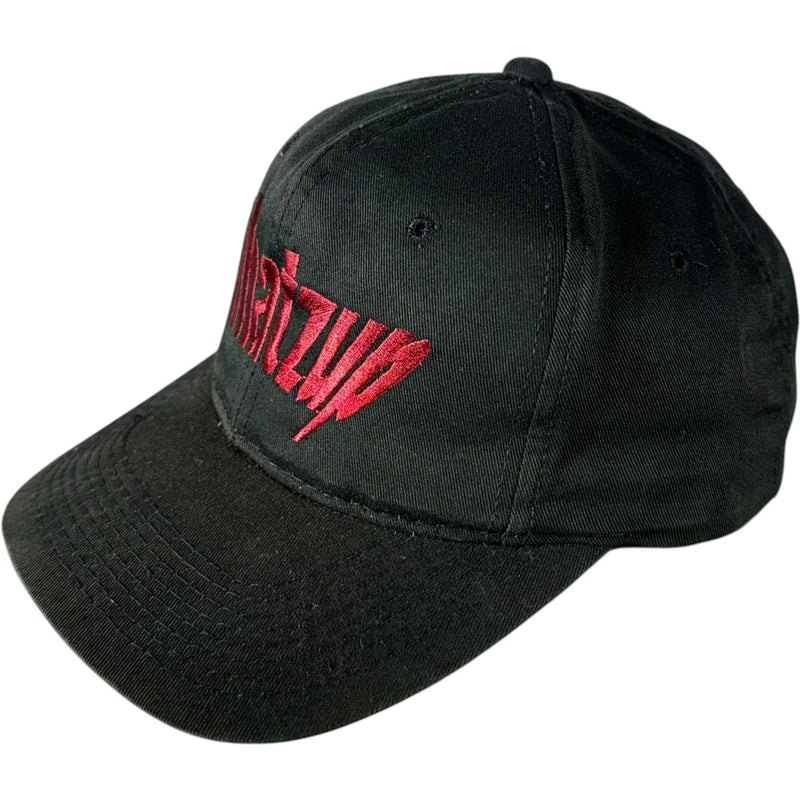 Vintage "Whatzup" Emboidered Spellout Snapback Hat