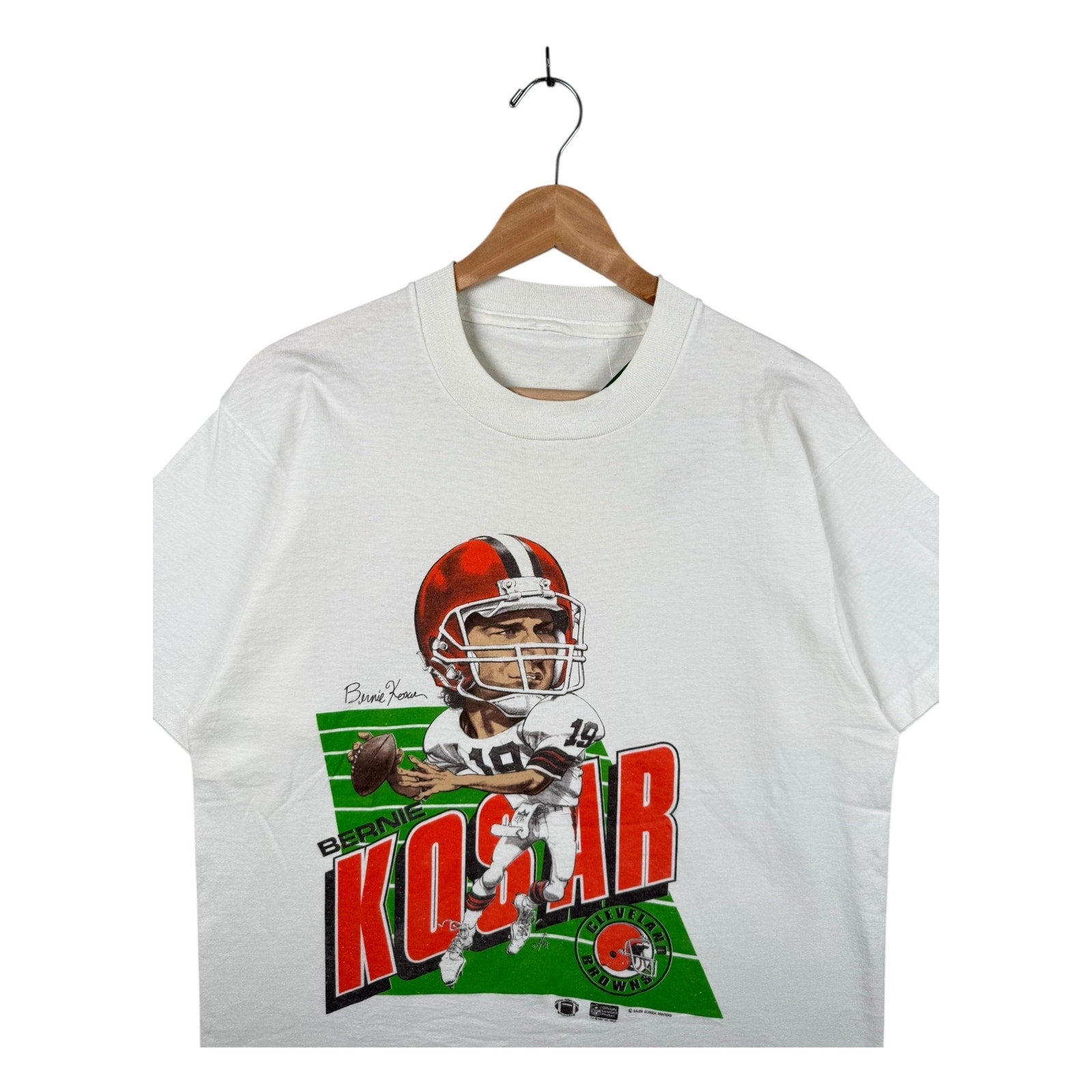 Vintage Bernie Kosar Cleveland Browns NFL T-Shirt