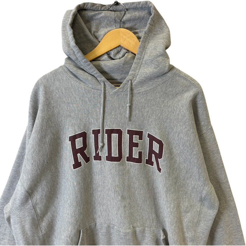 Vintage Jansport Rider University Spellout Hoodie 90s