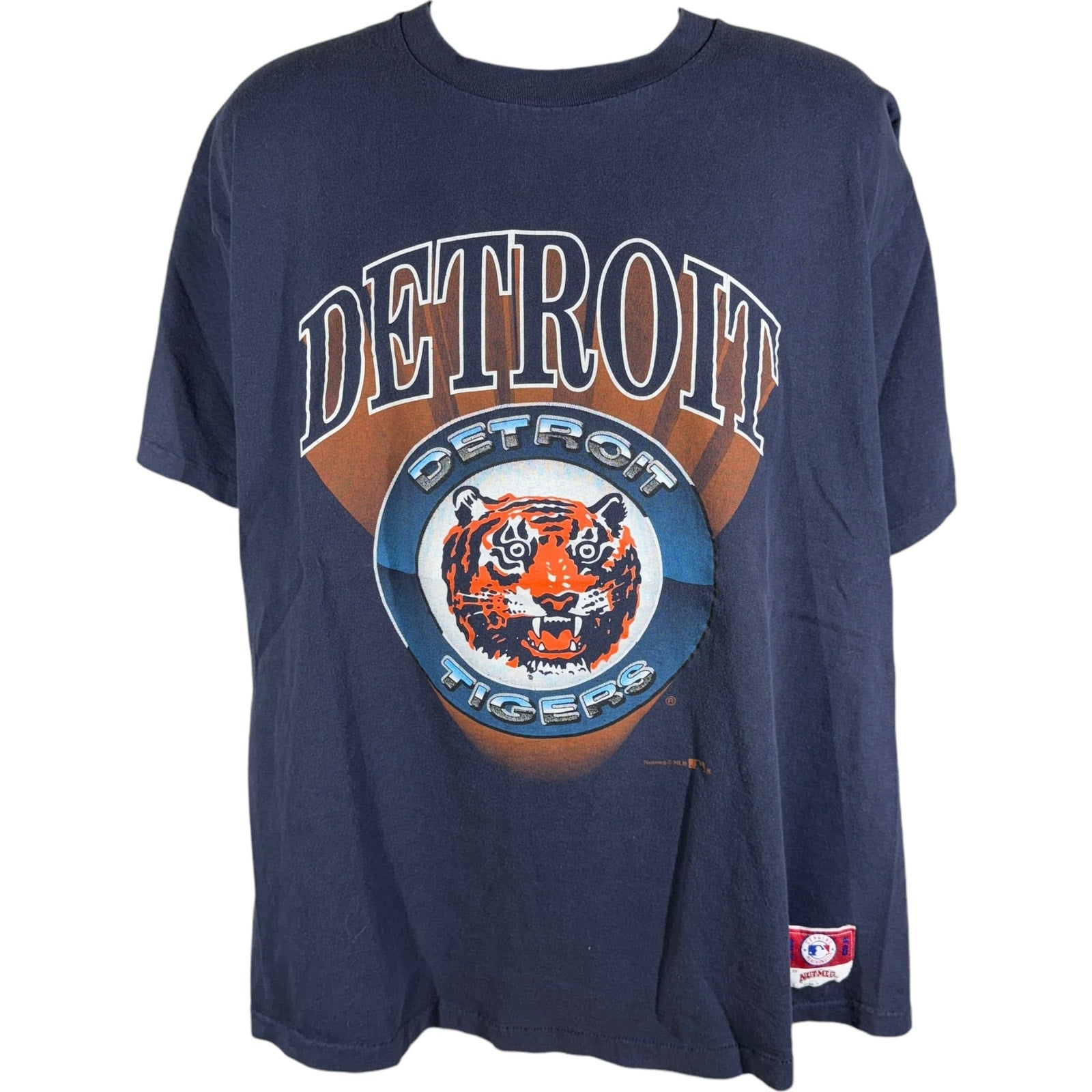 Vintage Detroit Tigers Logo Tee