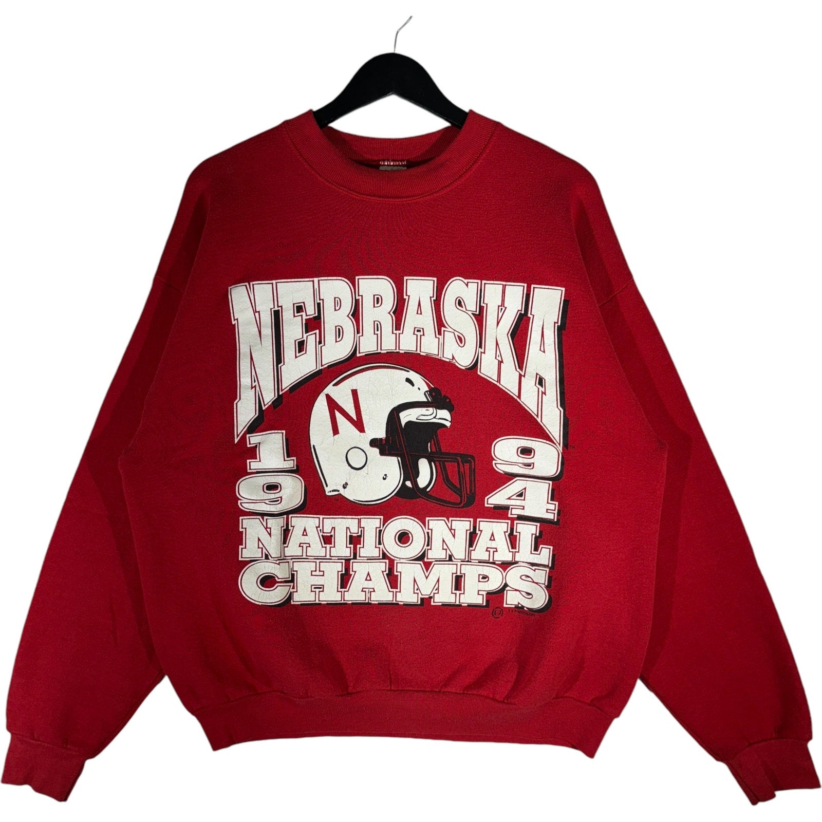 Vintage University of Nebraska National Champions Crewneck