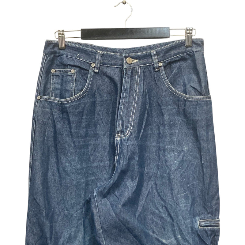 Vintage P.21! Y2K Denim Cargo Pants 32x26