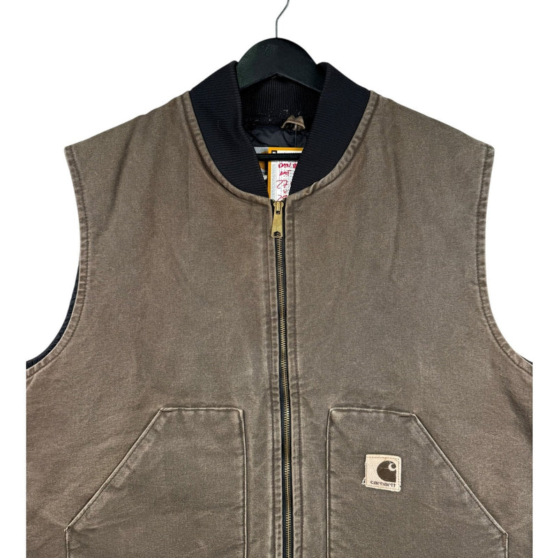 Vintage Carhartt Canvas Utility Workwear Vest