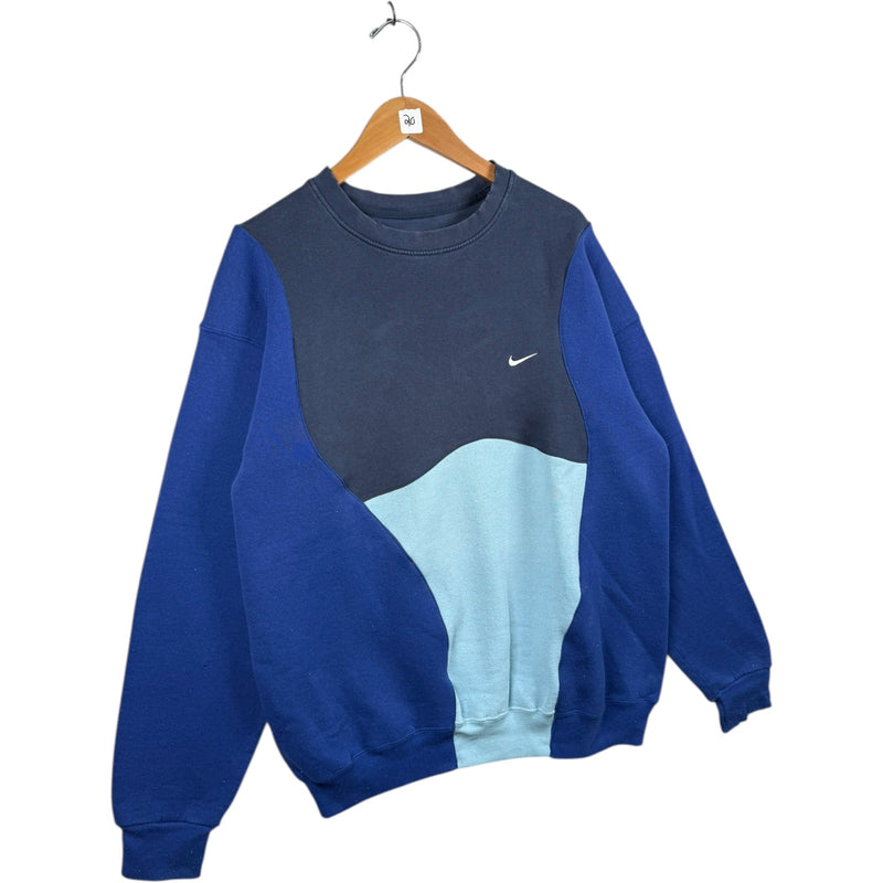 Vintage Nike Colorblock Swoosh Logo Crewneck