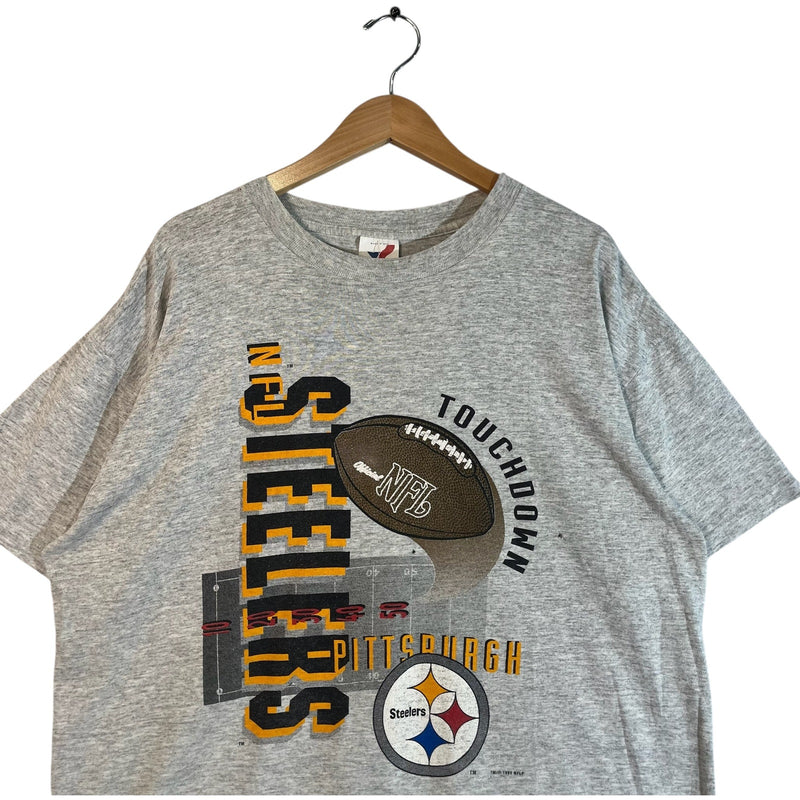 Vintage Pittsburgh Steelers Touchdown NFL Tee