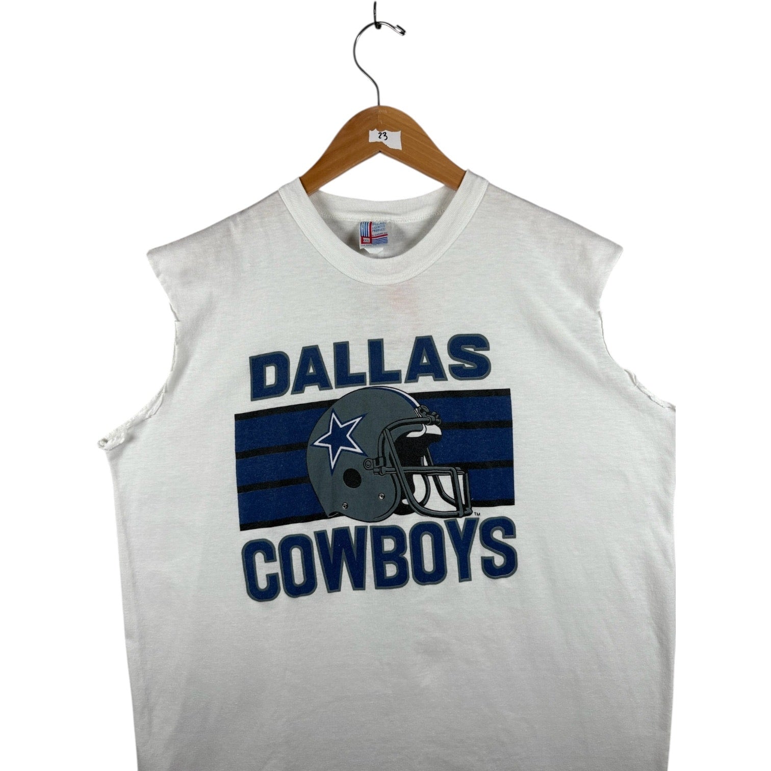Vintage Dallas Cowboys NFL Cut-out Tank Top